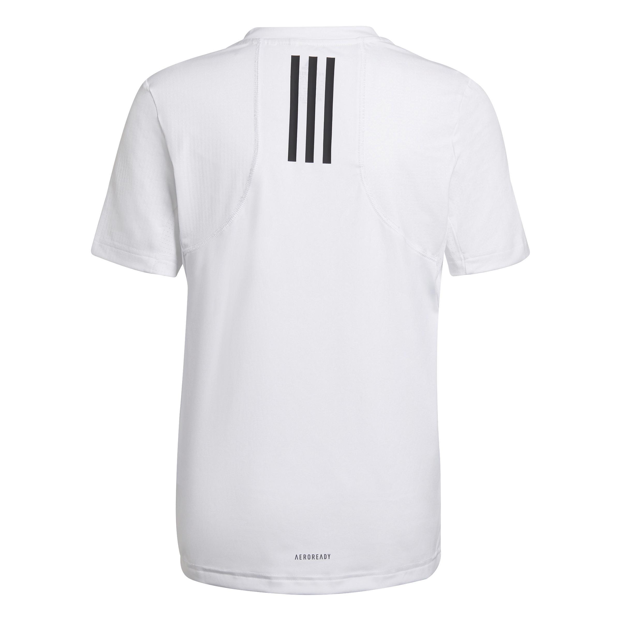 Kids Xfg Aeroready Slim Sport T-Shirt, White, A901_ONE, large image number 2