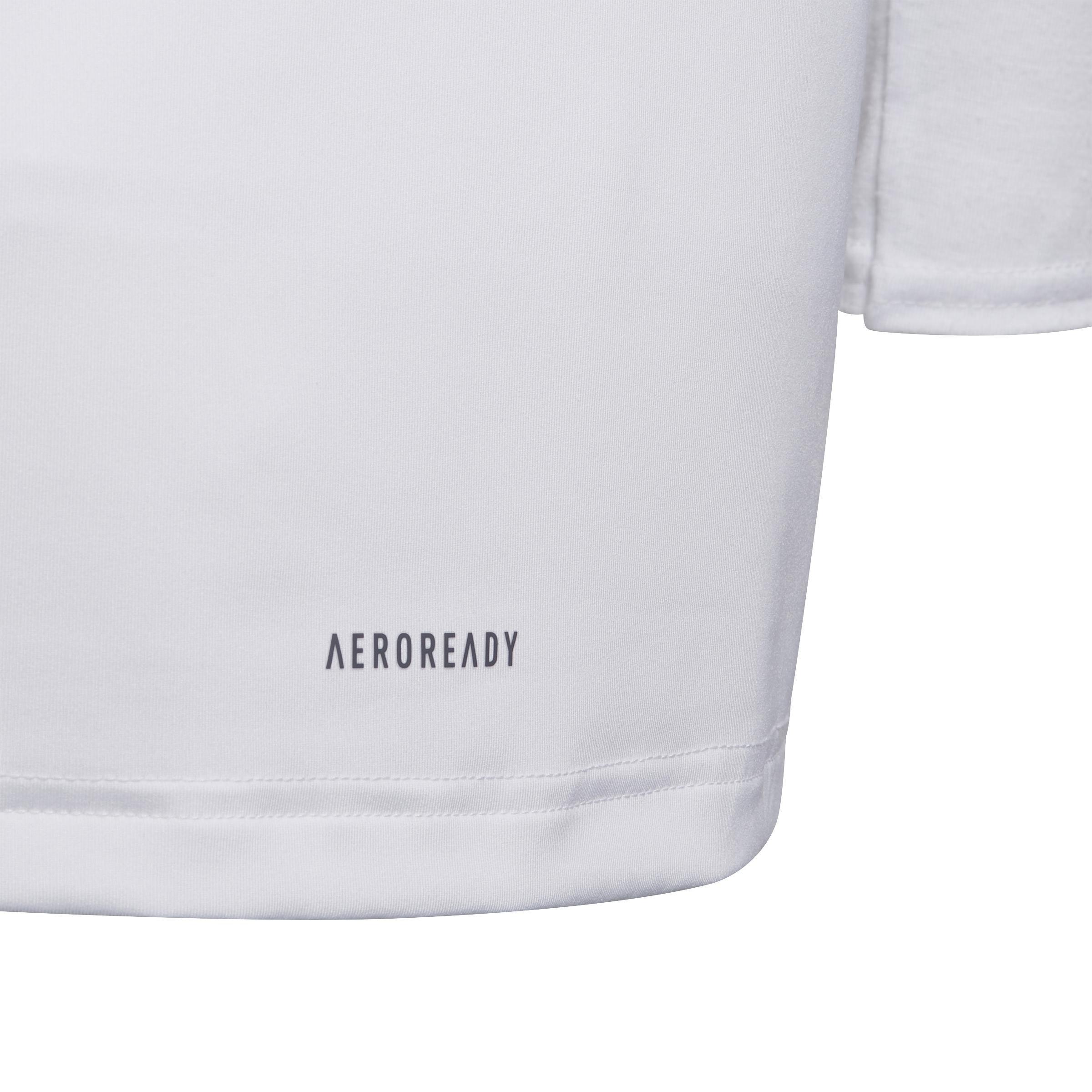 Kids Xfg Aeroready Slim Sport T-Shirt, White, A901_ONE, large image number 4