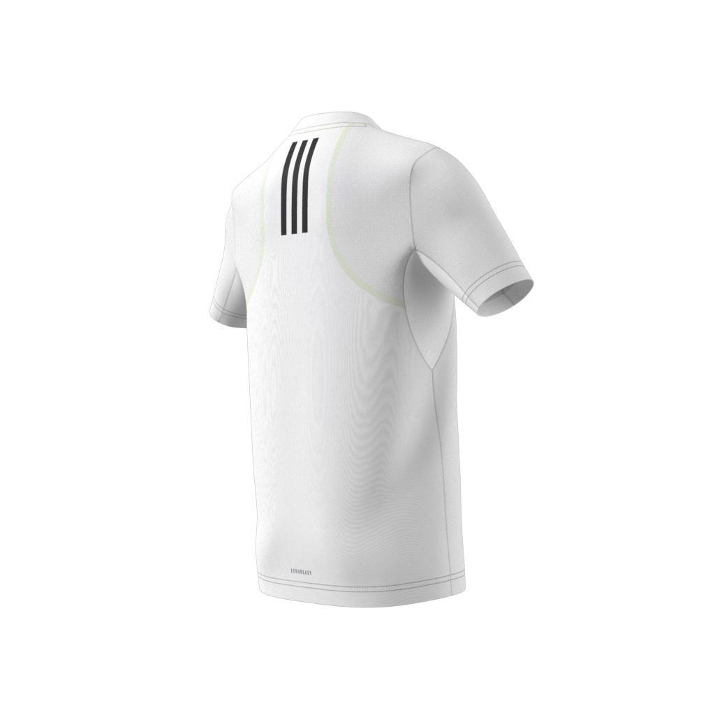 Kids Xfg Aeroready Slim Sport T-Shirt, White, A901_ONE, large image number 8