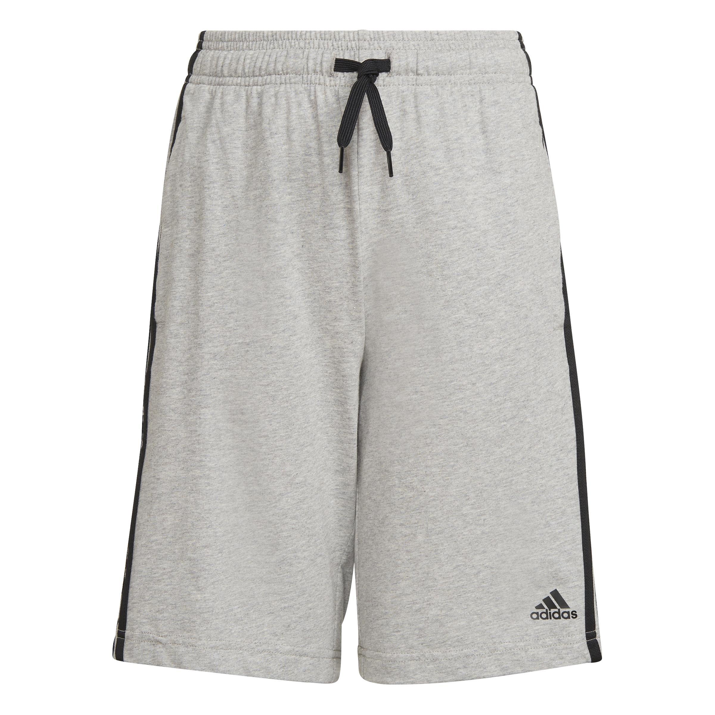 Kids Essentials 3-Stripes Shorts, Grey, A901_ONE, large image number 2