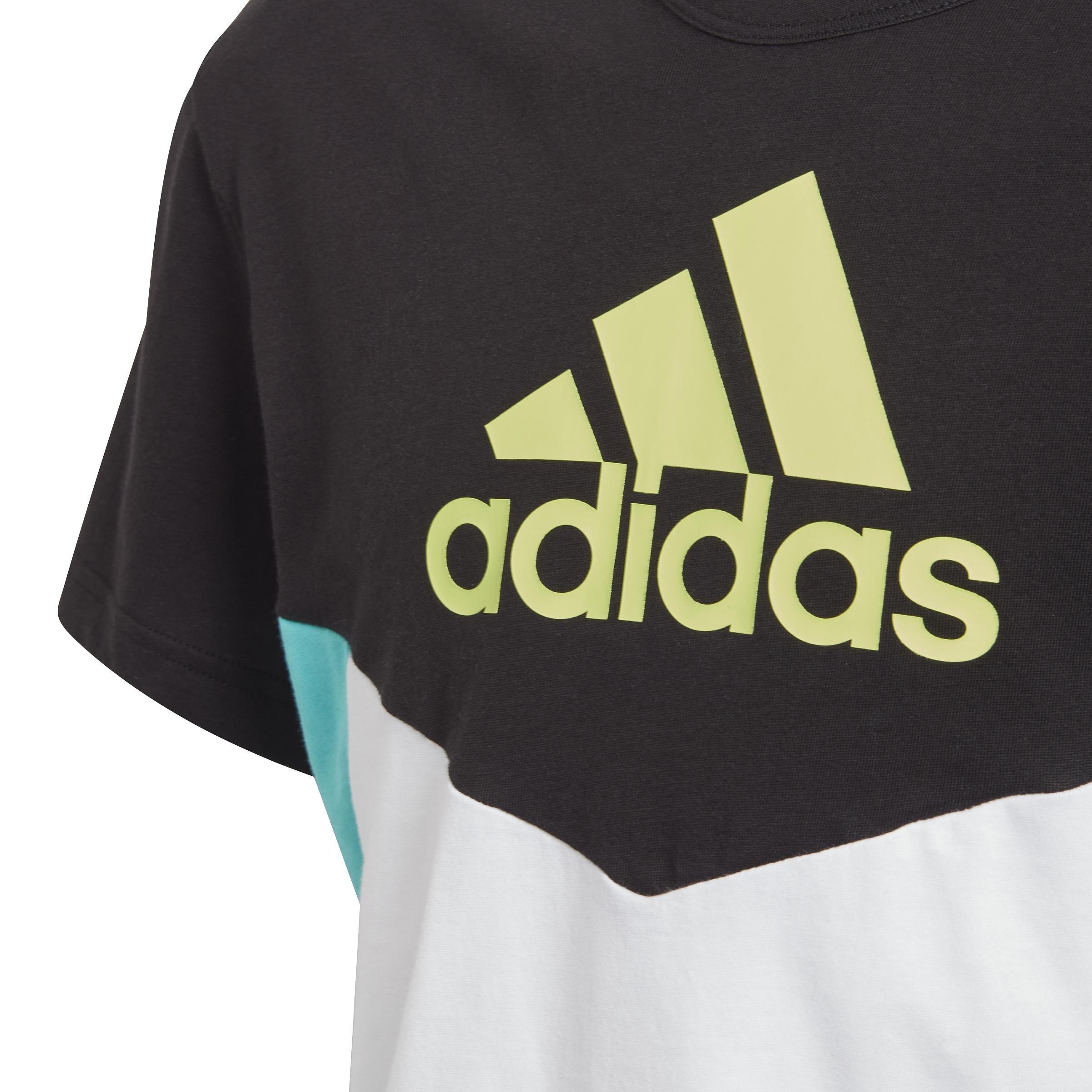 Kids Colorblock T-Shirt, Black, A901_ONE, large image number 4