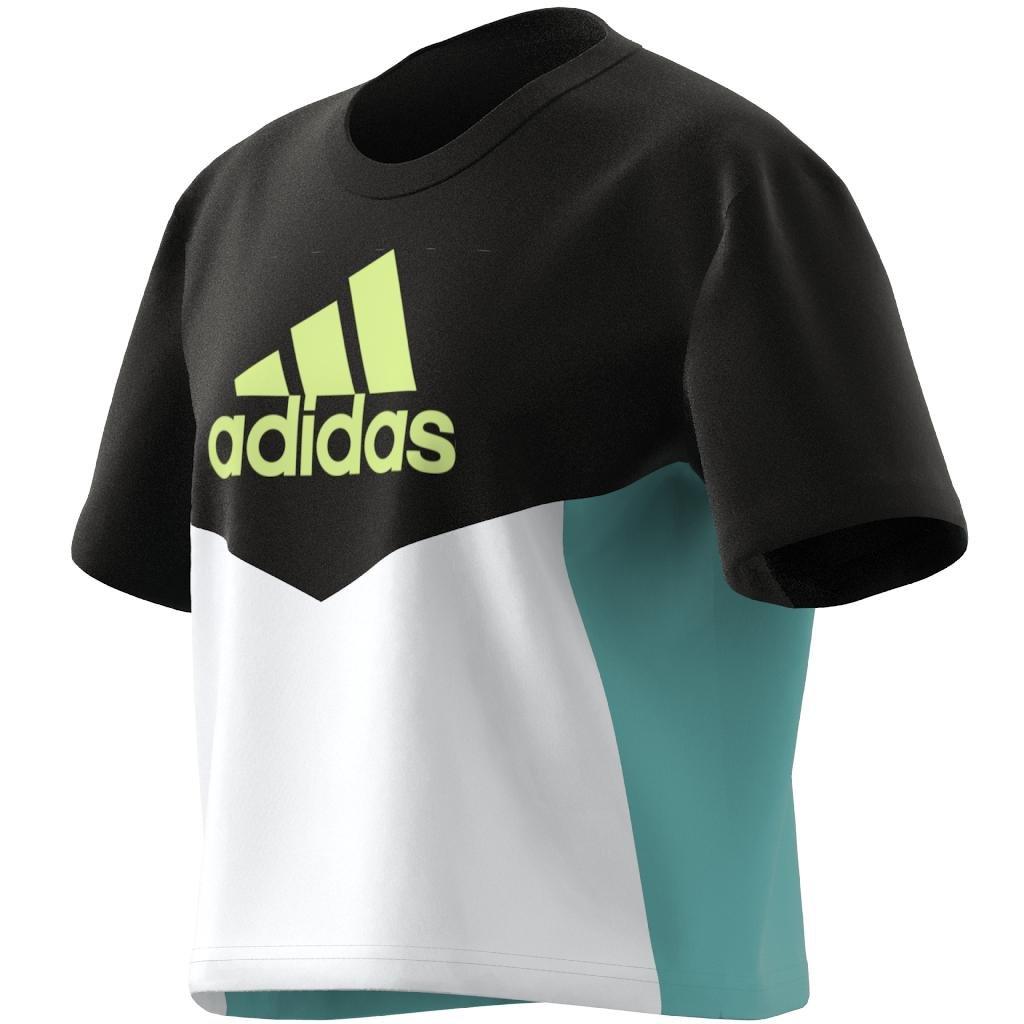 Kids Colorblock T-Shirt, Black, A901_ONE, large image number 7