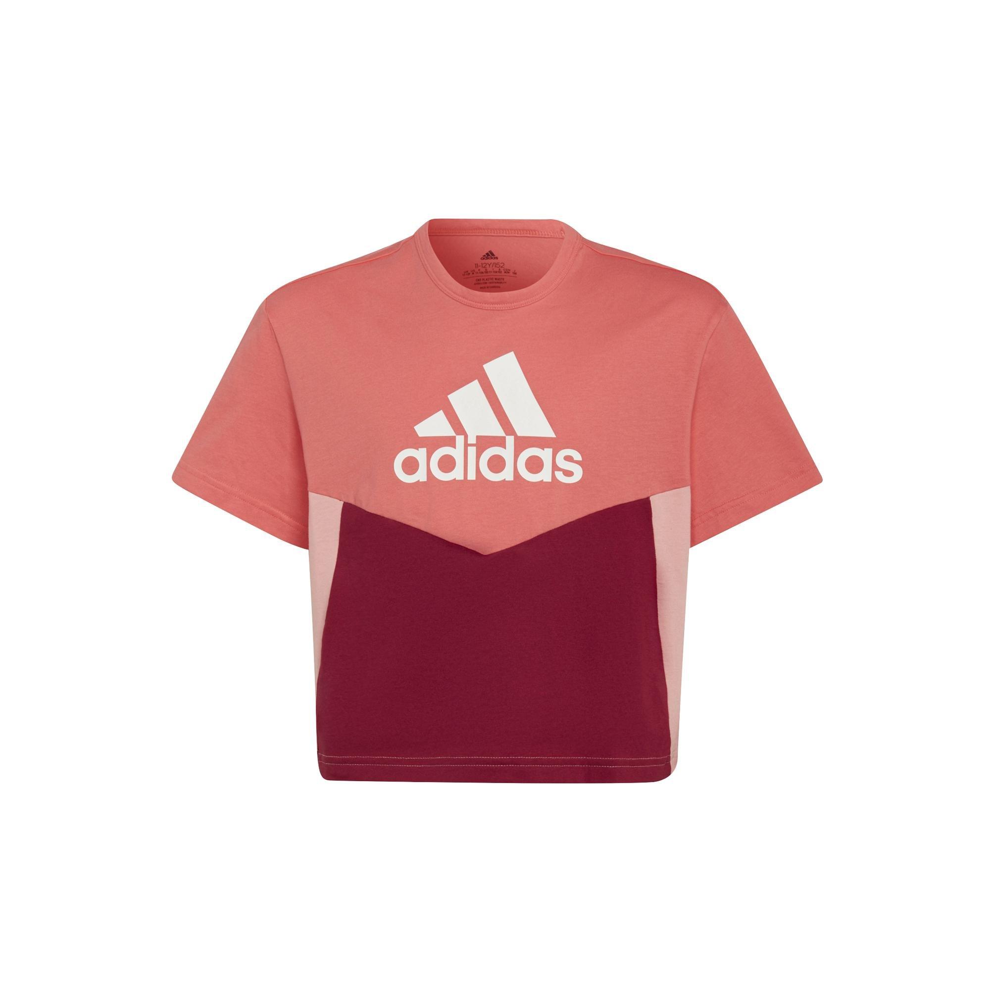 Kids Colorblock T-Shirt, Red, A901_ONE, large image number 4