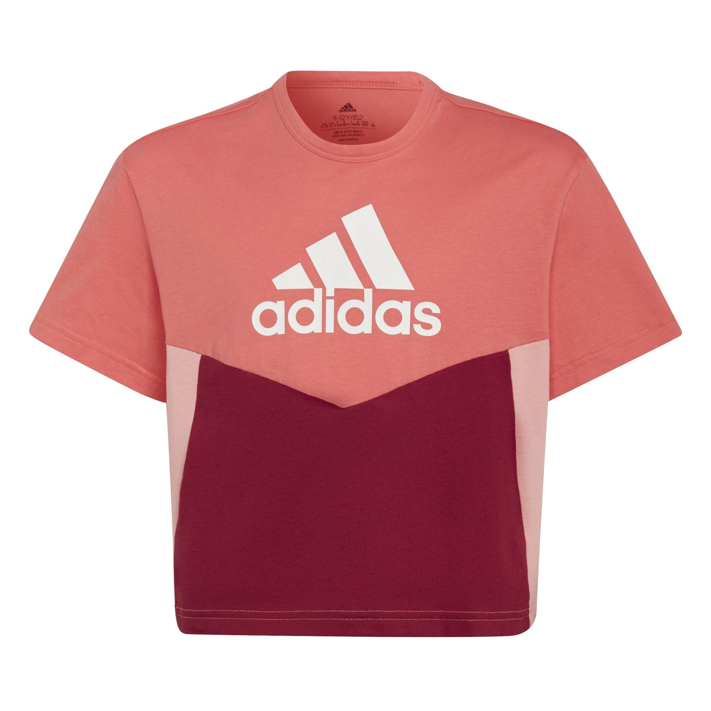 Kids Colorblock T-Shirt, Red, A901_ONE, large image number 6