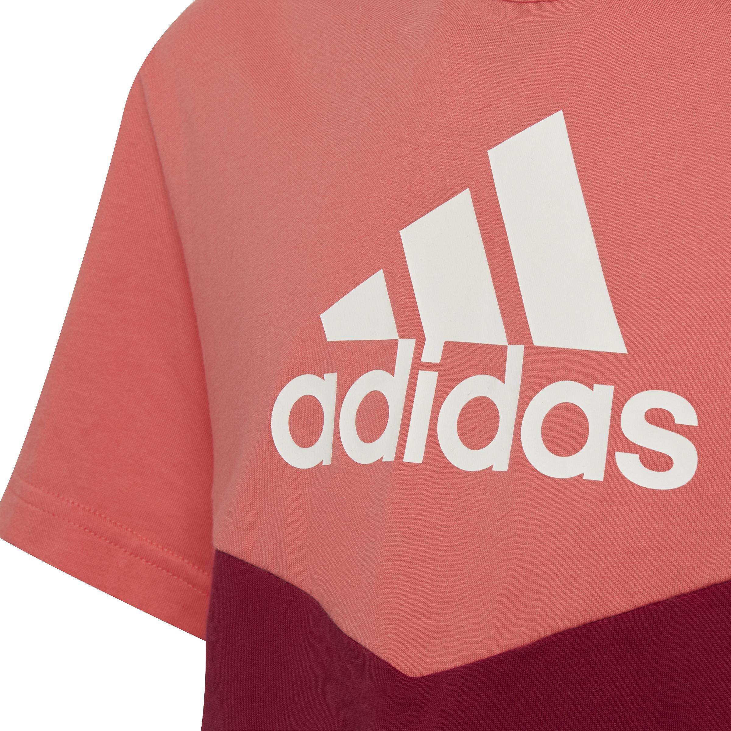 Kids Colorblock T-Shirt, Red, A901_ONE, large image number 11