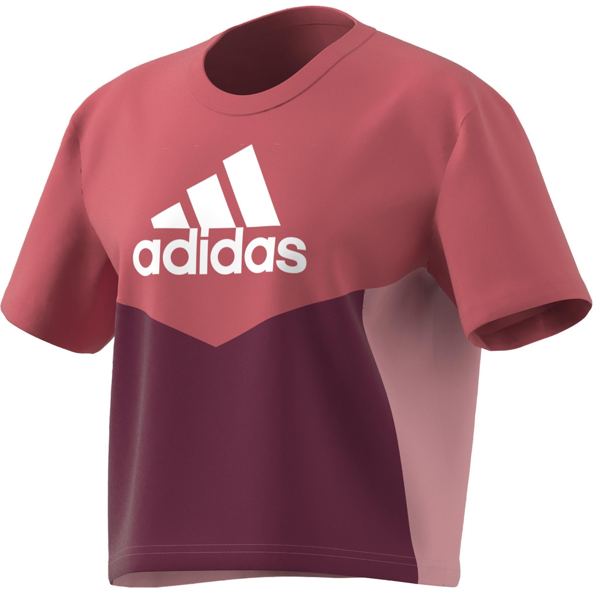 Kids Colorblock T-Shirt, Red, A901_ONE, large image number 17