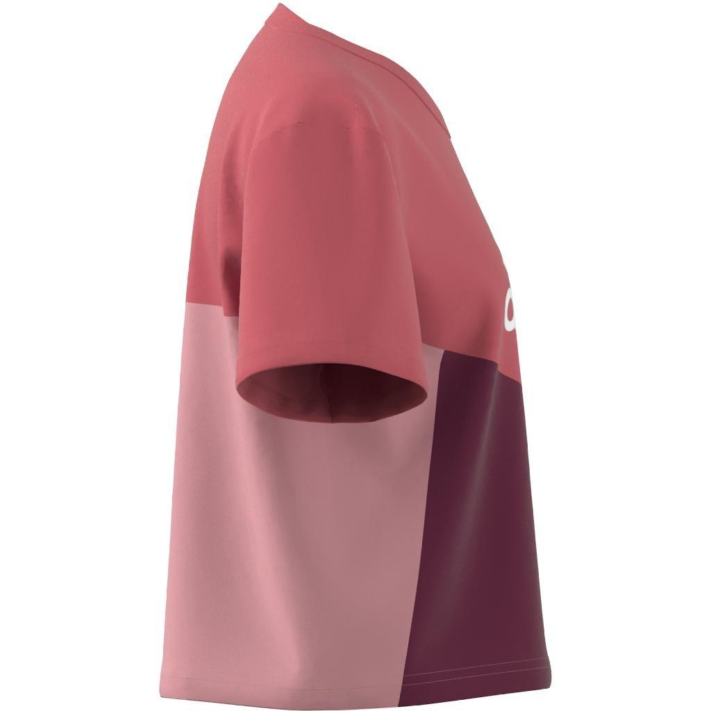 Kids Colorblock T-Shirt, Red, A901_ONE, large image number 23