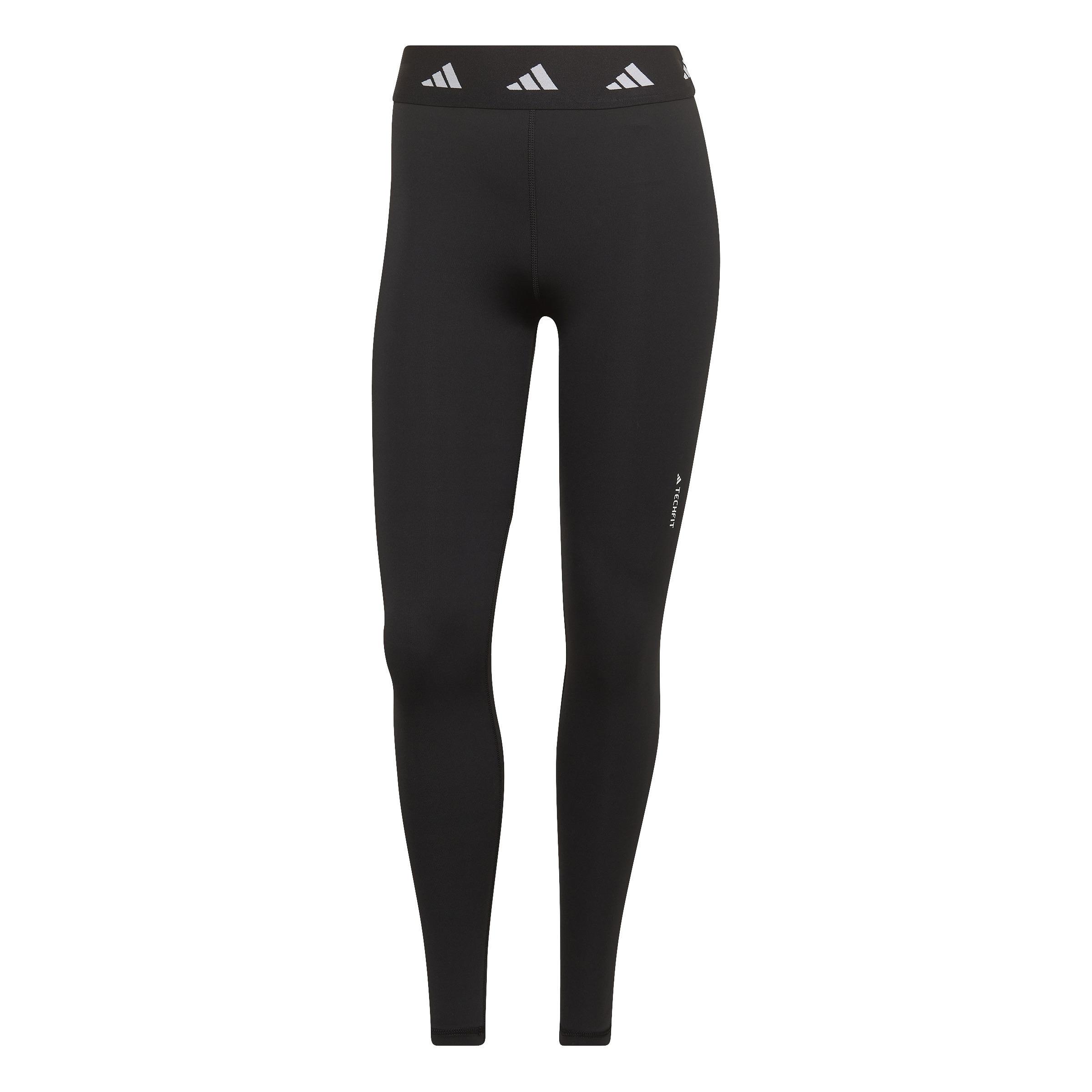 Techfit Long Leggings, Black, A901_ONE, large image number 0