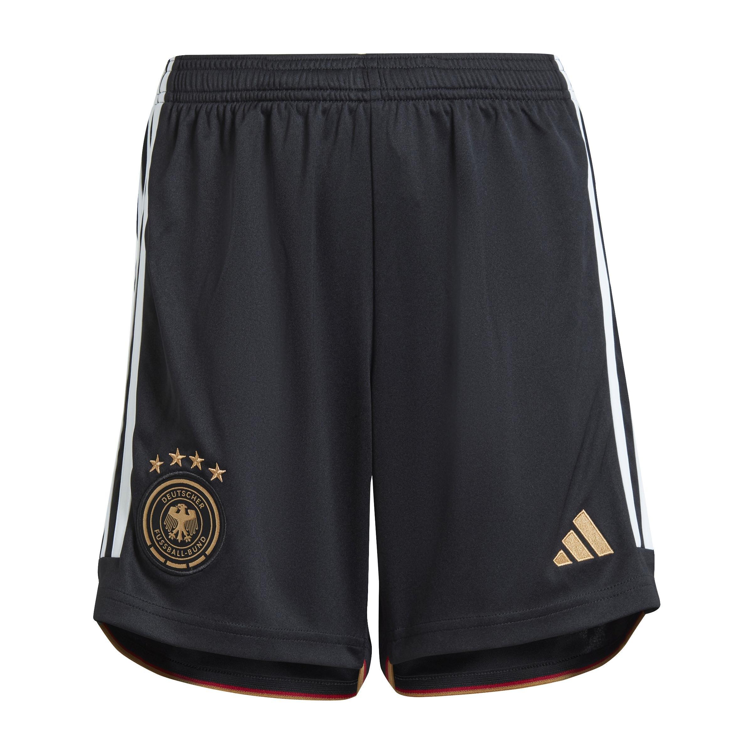 Kids Germany 22 Home Shorts, Black, , large image number 0