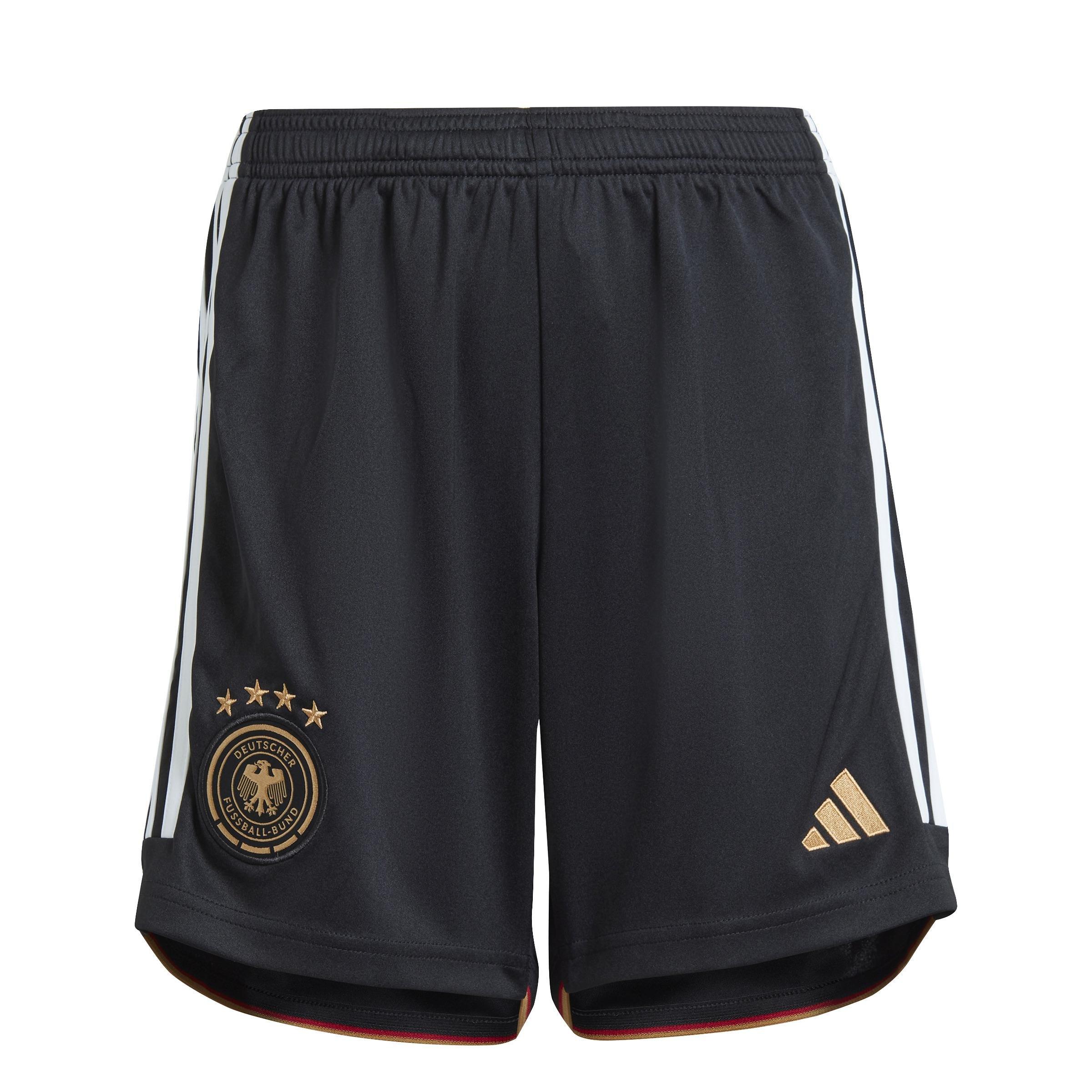 Kids Germany 22 Home Shorts, Black, , large image number 1