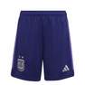 Kids Boys Argentina 22 Away Shorts, Navy, A901_ONE, thumbnail image number 1