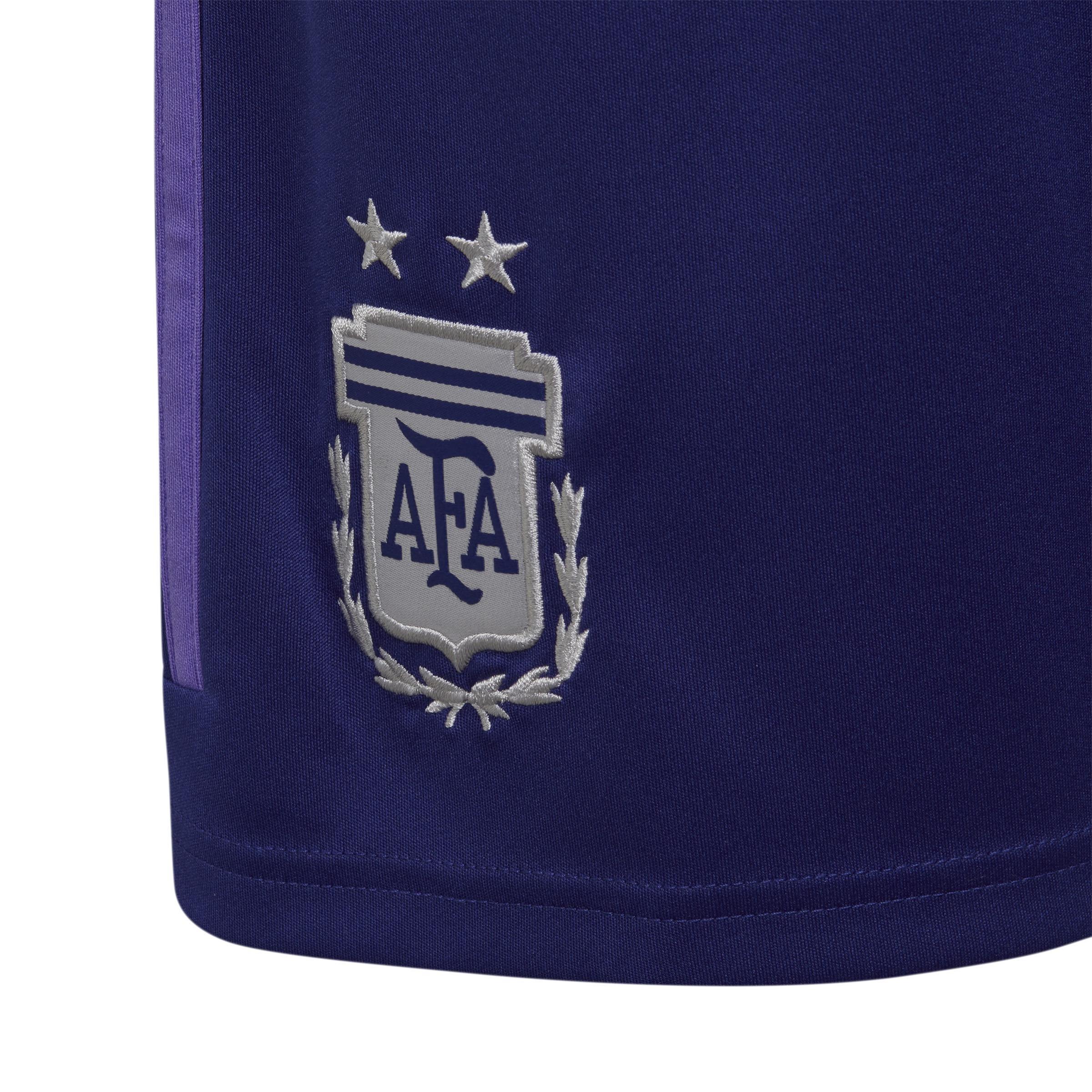 Kids Argentina 22 Away Shorts, Blue, , large image number 3