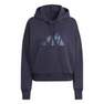 Women Sportswear Future Icons Feel Fierce Graphic Hoodie, Navy, A901_ONE, thumbnail image number 3