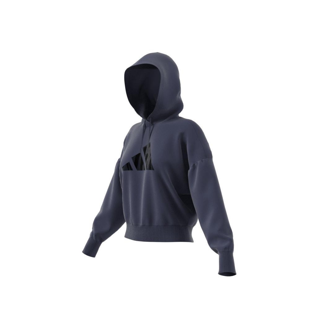 Sportswear Future Icons Feel Fierce Graphic Hoodie, Blue, , large image number 7