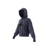 Women Sportswear Future Icons Feel Fierce Graphic Hoodie, Navy, A901_ONE, thumbnail image number 7