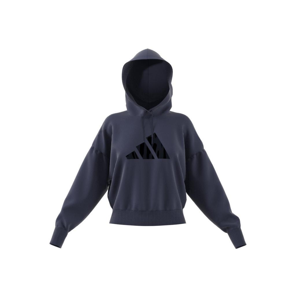 Sportswear Future Icons Feel Fierce Graphic Hoodie, Blue, , large image number 9