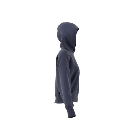Women Sportswear Future Icons Feel Fierce Graphic Hoodie, Navy, A901_ONE, large image number 10