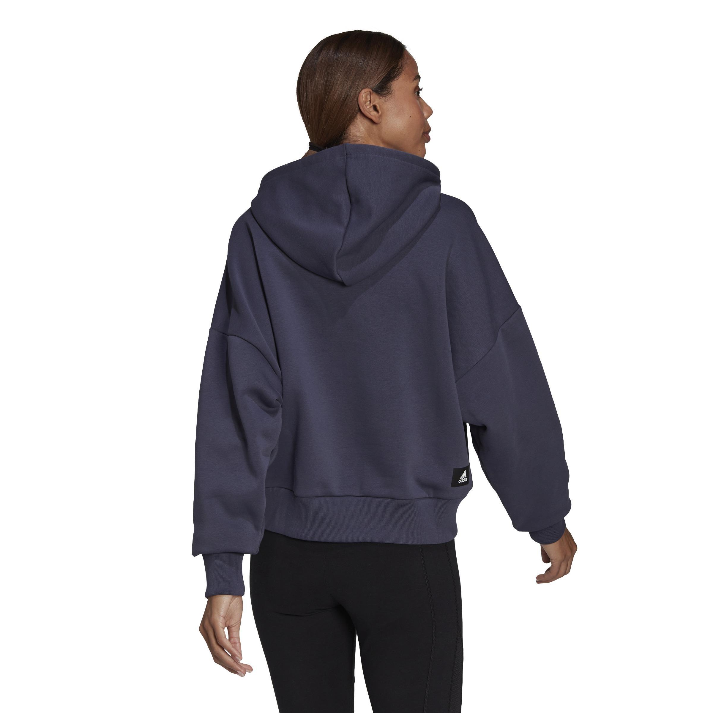 Sportswear Future Icons Feel Fierce Graphic Hoodie, Blue, , large image number 13