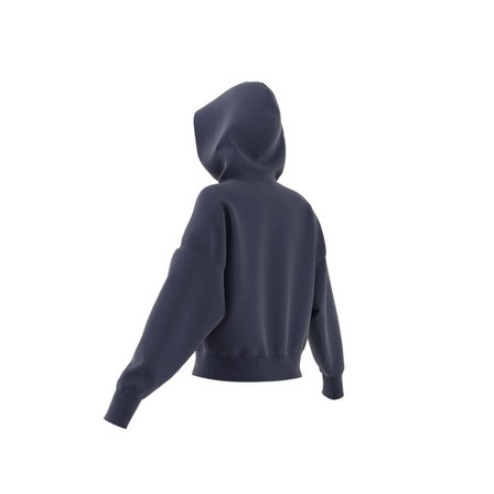 Women Sportswear Future Icons Feel Fierce Graphic Hoodie, Navy, A901_ONE, large image number 15