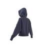 Women Sportswear Future Icons Feel Fierce Graphic Hoodie, Navy, A901_ONE, thumbnail image number 15