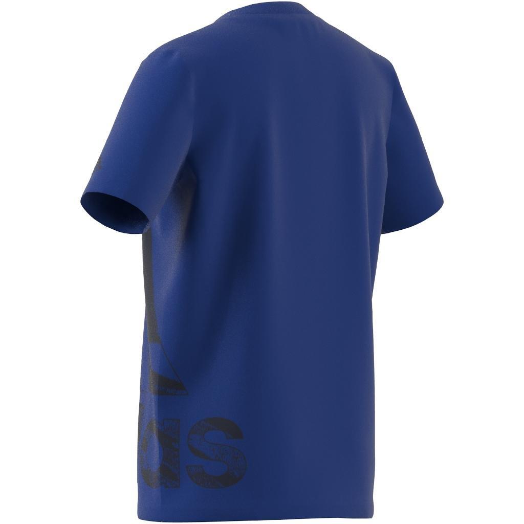 Kids Logo T-Shirt, Blue, A901_ONE, large image number 8