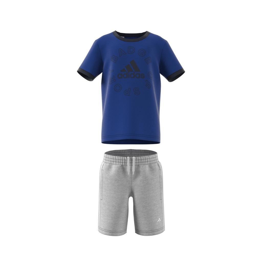 Unisex Kids Essentials Logo Summer Set, Blue, A901_ONE, large image number 11