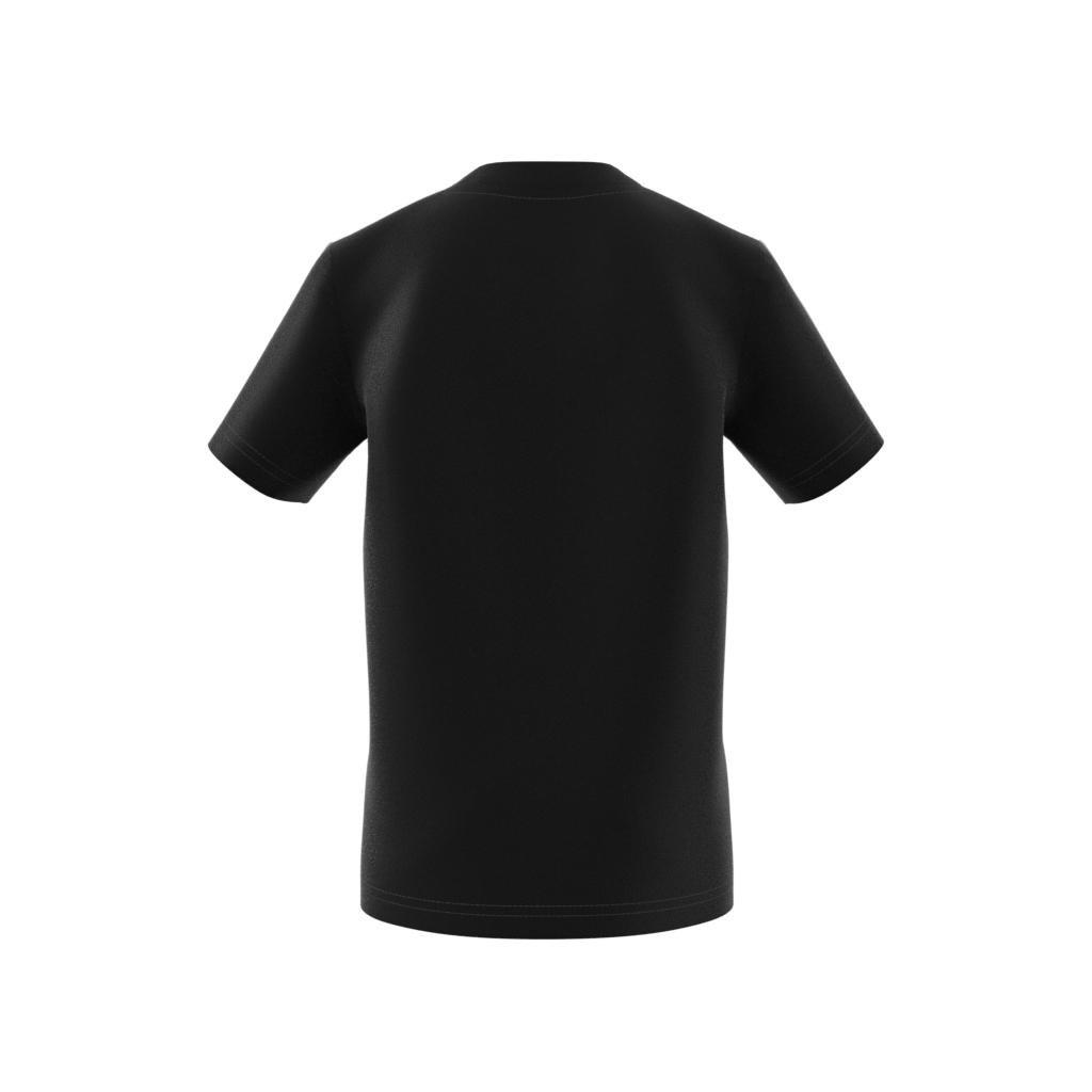 Unisex Kids Essentials 3-Stripes T-Shirt, Black, A901_ONE, large image number 12