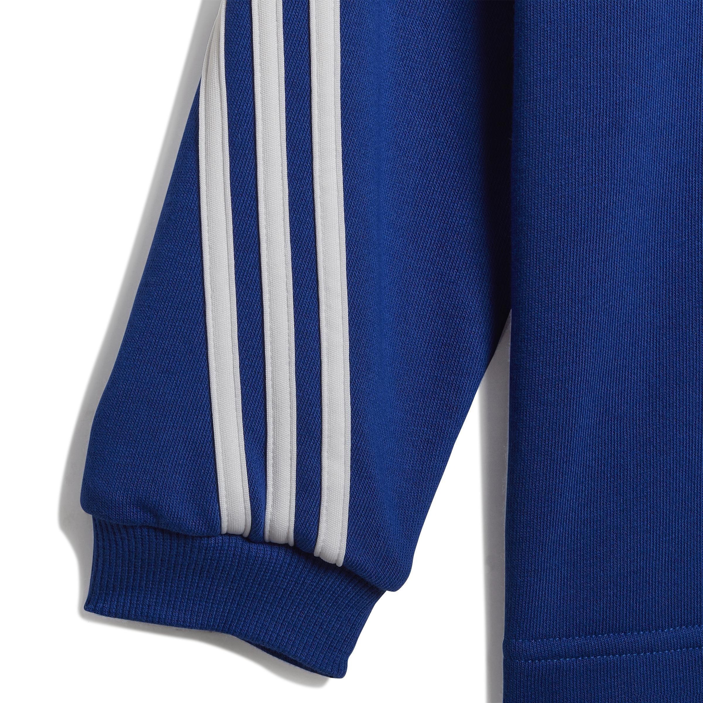 Kids Unisex Future Icons 3-Stripes Jogger Set, Blue, A901_ONE, large image number 6