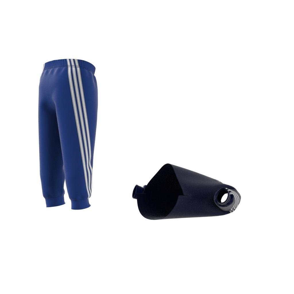 Unisex Kids Future Icons 3-Stripes Jogger Set, Blue, , large image number 9