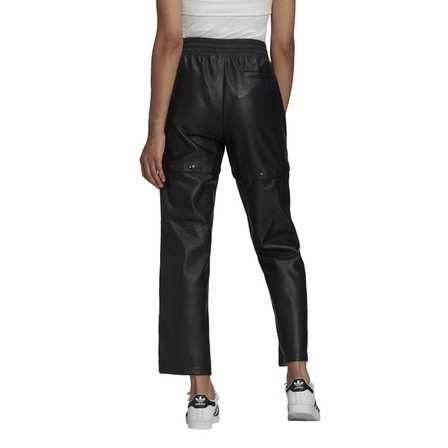 Women Always Original Faux Leather Tracksuit Bottoms, Black, A901_ONE, large image number 0