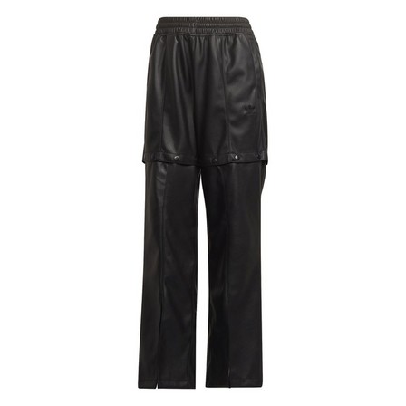 Women Always Original Faux Leather Tracksuit Bottoms, Black, A901_ONE, large image number 5