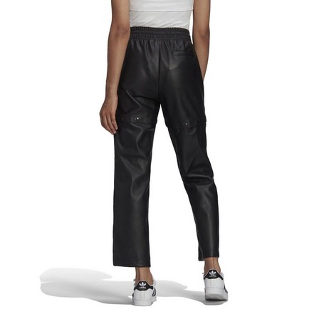 Women Always Original Faux Leather Tracksuit Bottoms, Black, A901_ONE, large image number 6
