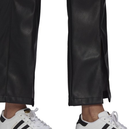 Women Always Original Faux Leather Tracksuit Bottoms, Black, A901_ONE, large image number 10