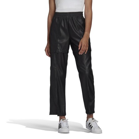 Women Always Original Faux Leather Tracksuit Bottoms, Black, A901_ONE, large image number 22