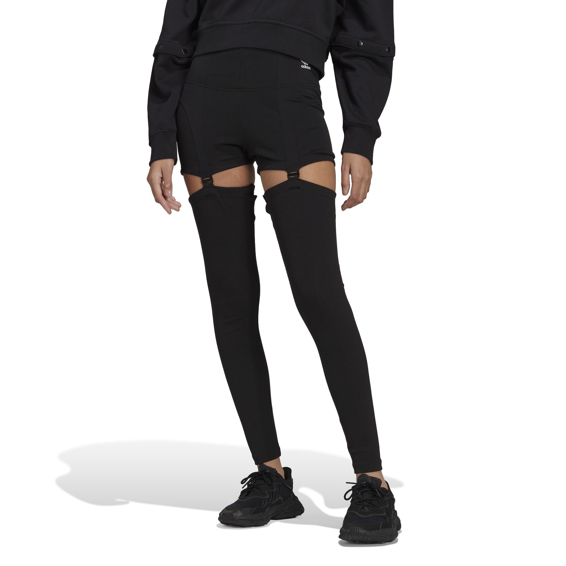 Always Original Rib Two-In-One Leggings, Black, , large image number 1