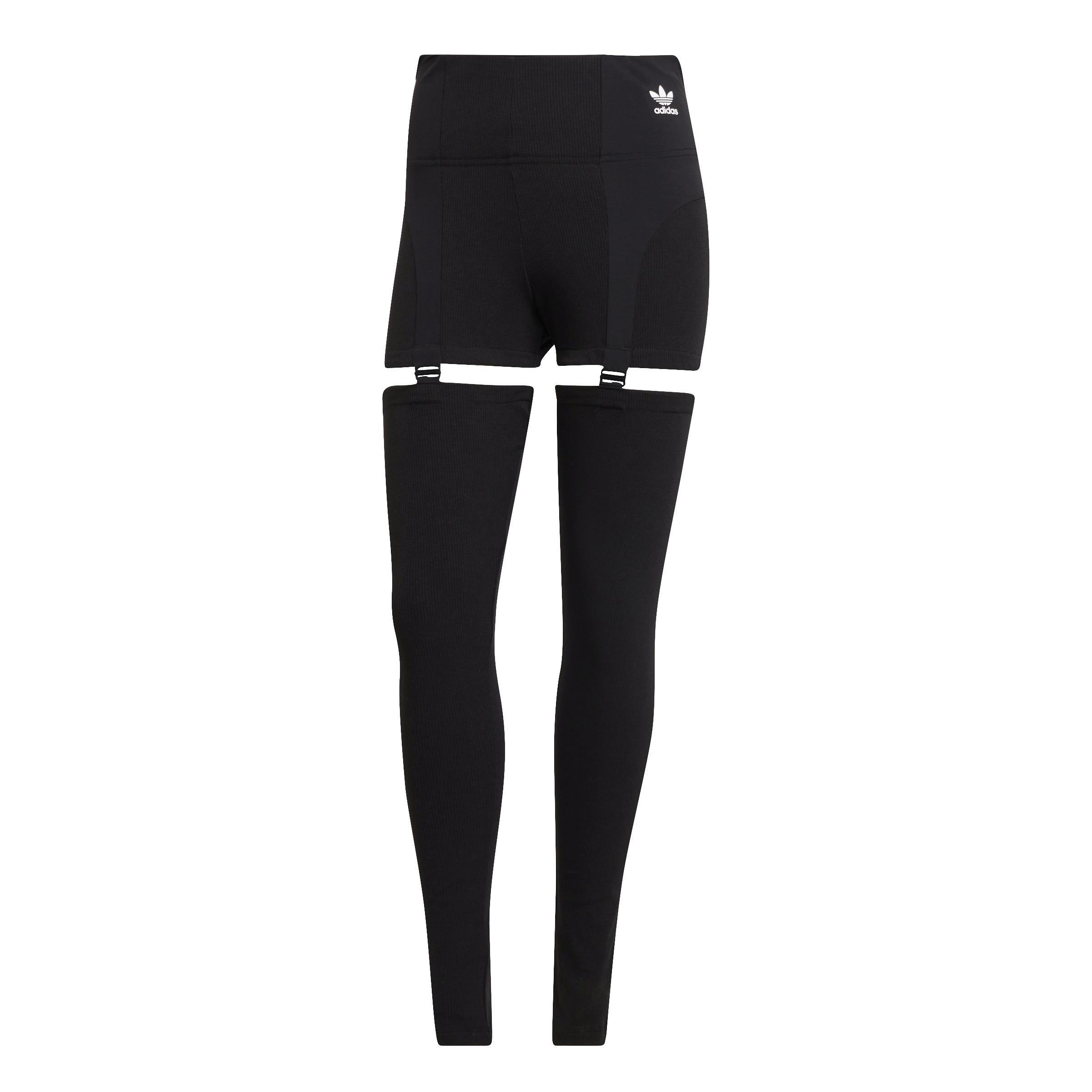 Always Original Rib Two-In-One Leggings, Black, , large image number 2