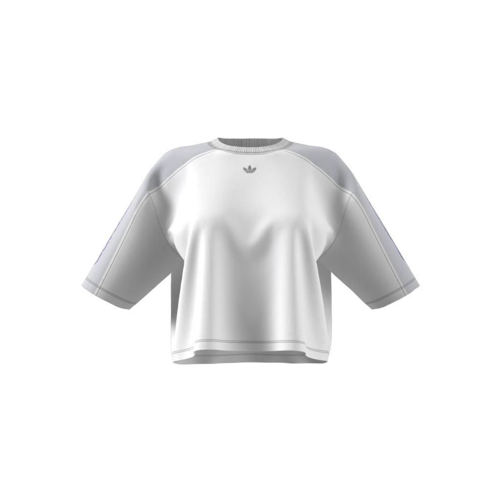 Blocked Graphic Crop T-Shirt, White, A901_ONE, large image number 11