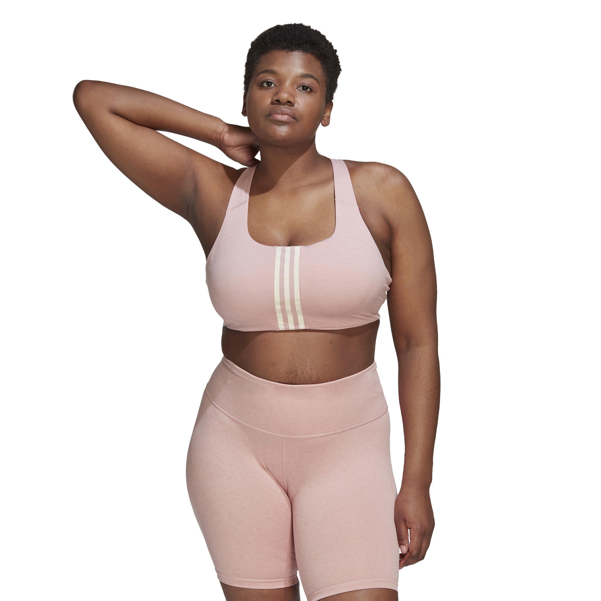 Powerimpact Training Medium-Support Bra (Plus Size), Pink, A901_ONE, large image number 1