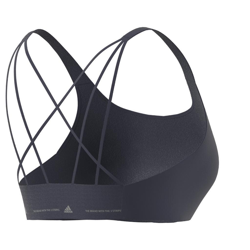 Coreflow Medium-Support Bra, Blue, A901_ONE, large image number 19