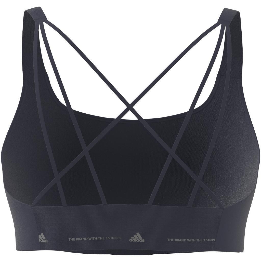 Coreflow Medium-Support Bra, Blue, A901_ONE, large image number 28
