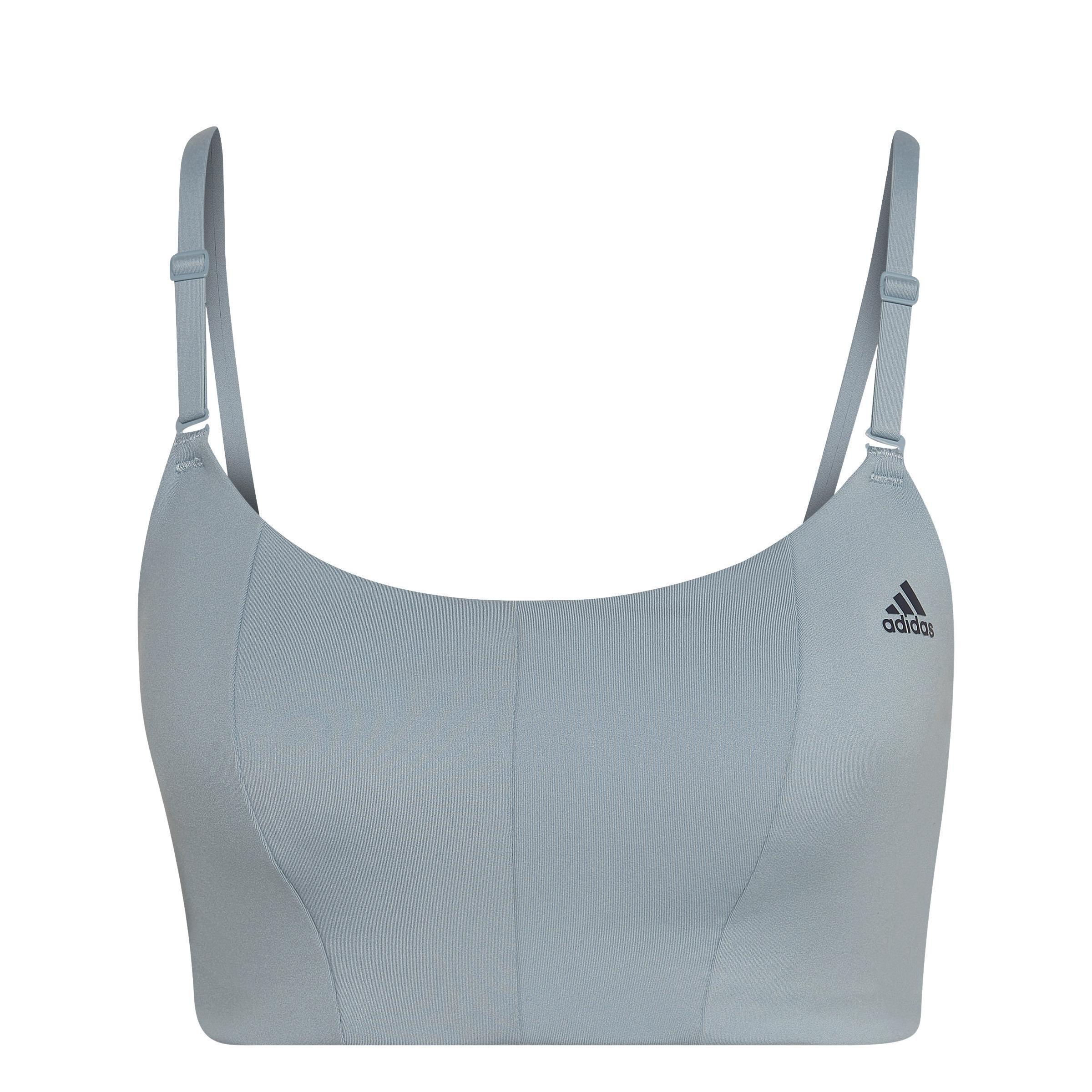 Yoga Studio Light-Support Bra, Grey, A901_ONE, large image number 1