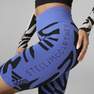 Women Adidas By Stella Mccartney Over-The-Knee Wolford Tights, Blue, A901_ONE, thumbnail image number 4