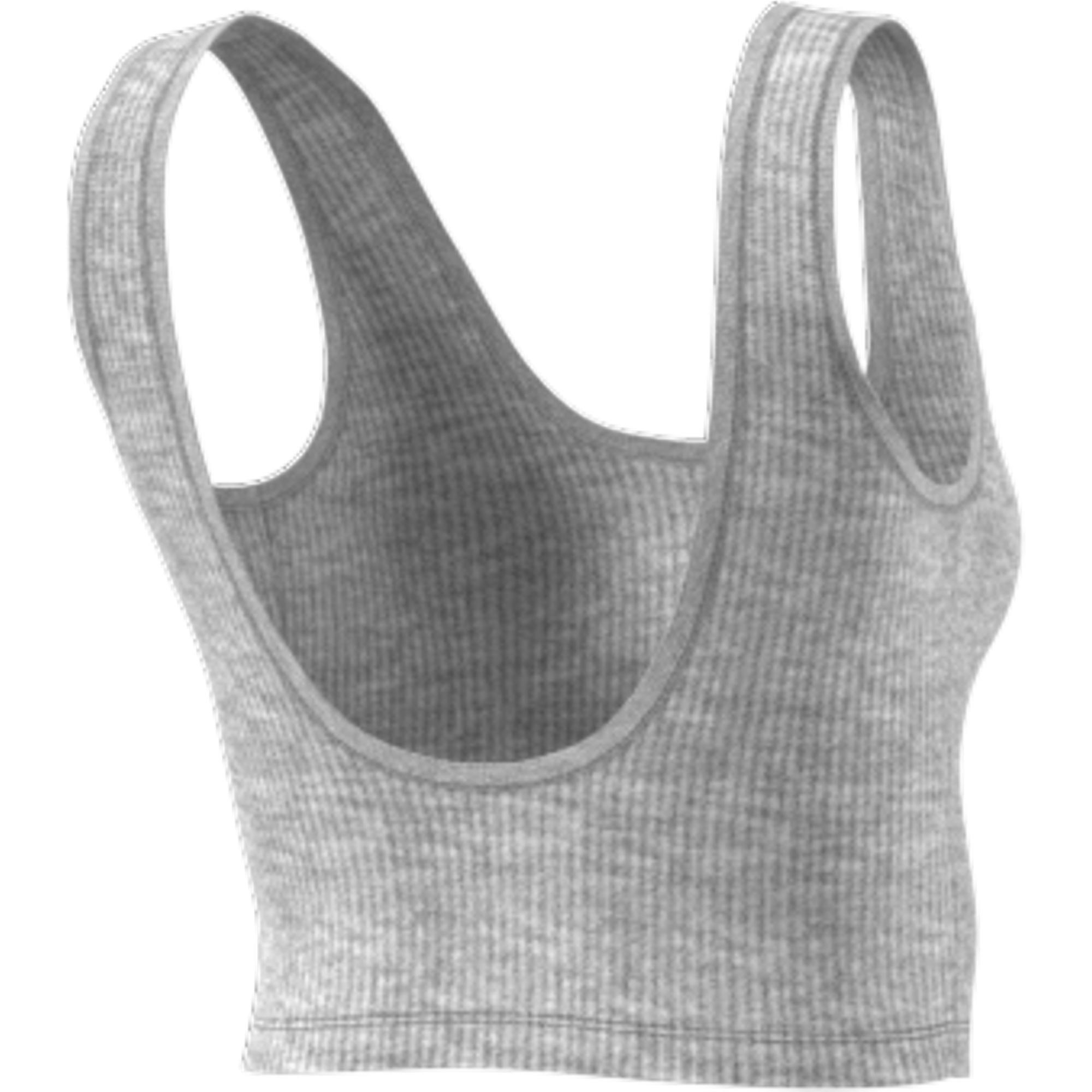 Adicolor Essentials Rib Tank Top, Grey, A901_ONE, large image number 5