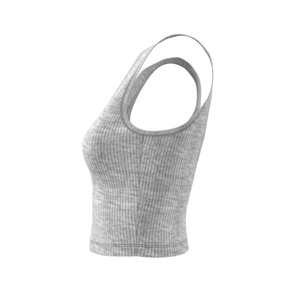 Adicolor Essentials Rib Tank Top, Grey, A901_ONE, large image number 8