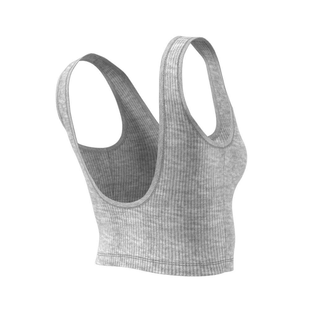 Adicolor Essentials Rib Tank Top, Grey, A901_ONE, large image number 10