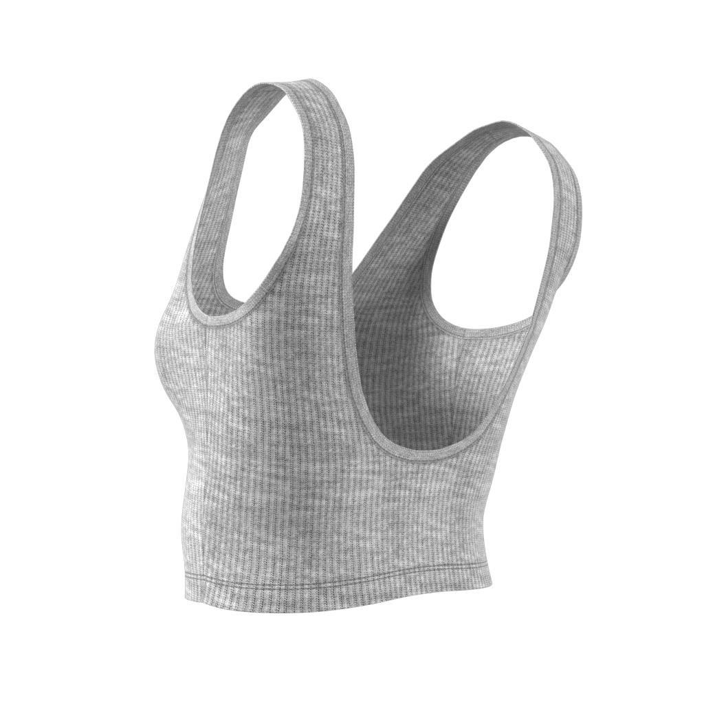 Adicolor Essentials Rib Tank Top, Grey, A901_ONE, large image number 12