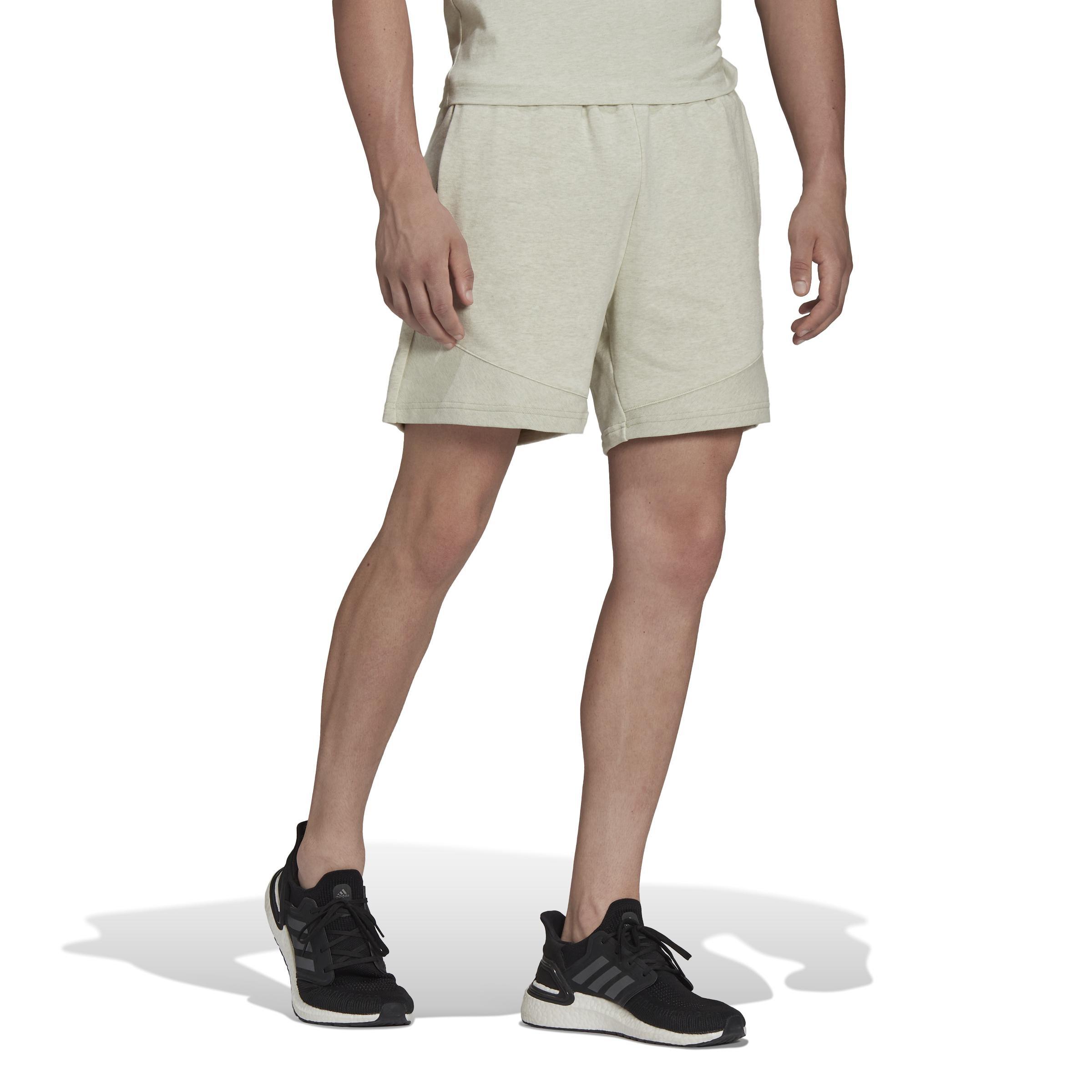 Unisex Botanically Dyed Shorts Botanic, Beige, A901_ONE, large image number 1
