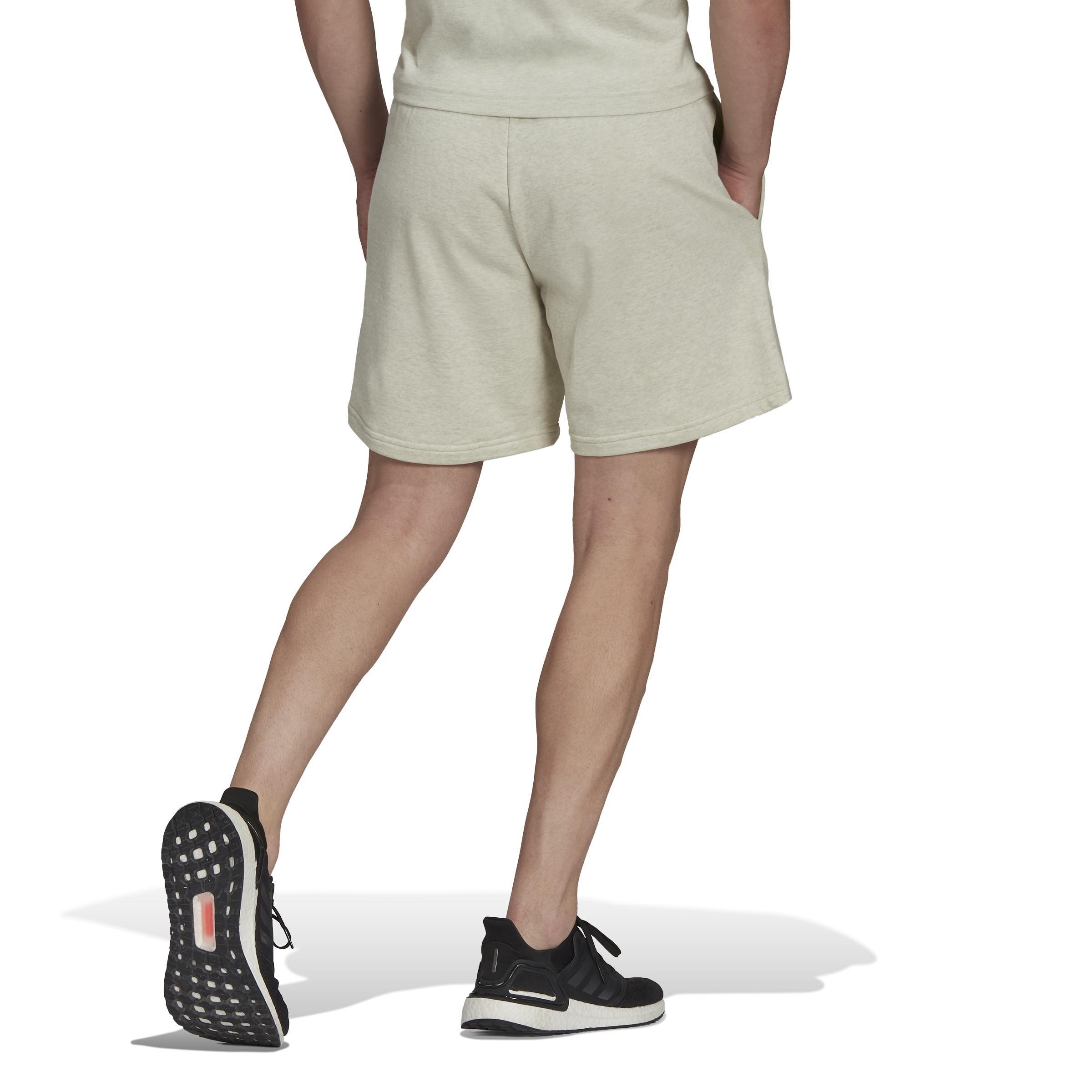 Unisex Botanically Dyed Shorts Botanic, Beige, A901_ONE, large image number 4