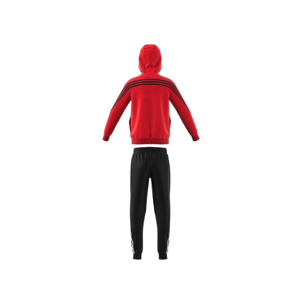 Kids 3-Stripes Tracksuit, Red, , large image number 11