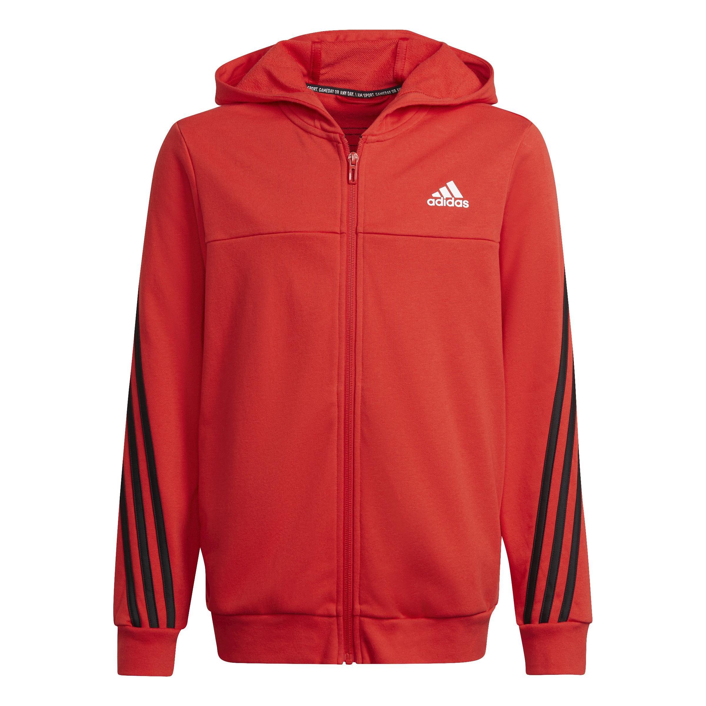 Kids 3-Stripes Tracksuit, Red, , large image number 12